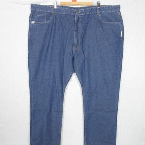 Rasco FR Denim Mens 52 Flame Resistant Uniform Workwear Industrial 52x32 NWT